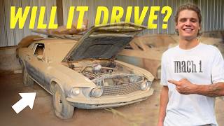 I Resurrected A BARN FIND '69 Mach 1 Mustang! (then crashed it)