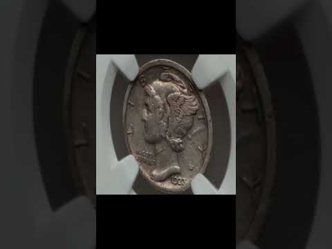 1923 Silver Mercury Dime Coins Worth Money! #coin