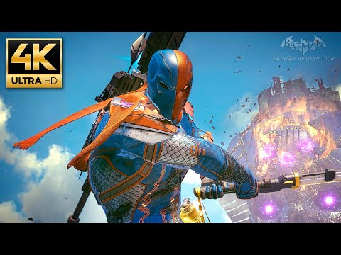 Suicide Squad - All Deathstroke Cutscenes & Gameplay [Season 4]