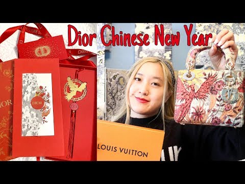 Limited Edition Lunar New Year Mini Lady Dior // Louis...