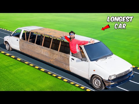 We Are Making World's Longest Car - Limousine 👑