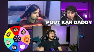 Potato dared Daddy Cool to POUT for 2 minutes?? All boys reaction!!!