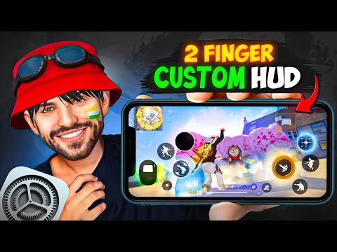 i Got World's Fastest [ 2 FINGER ] Custom HUD - Free Fire 🔥| Top 3 Pro Custom HUD In 2024