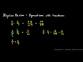 Dividing and Multiplying Fractions