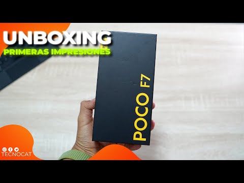 POCO F7 Unboxing y Primeras Impresiones | Tecnocat