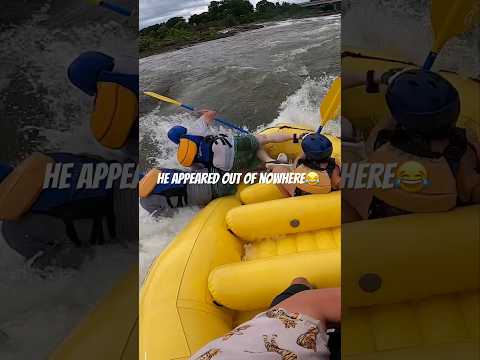 Well that was convenient! #river #rafting #funny #shorts #subscribe #youtubeshorts #gopro #travel