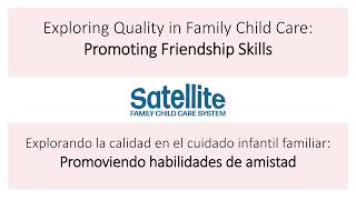Explorando la calidad en el cuidado infantil familiar: Promoviendo habilidades de amistad