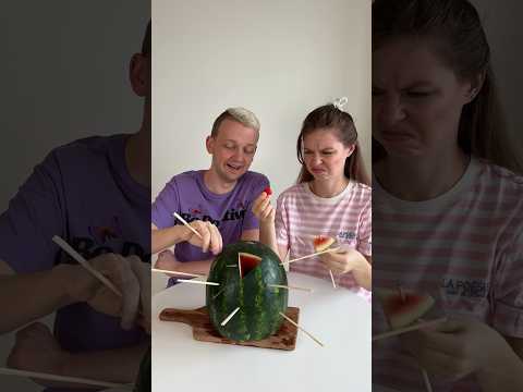 Watermelon with surprise 😳😅