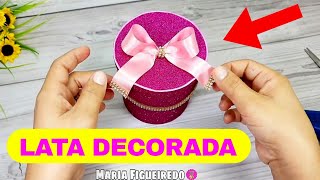 Ideia INCRÍVEL com LATA DE LEITE | LATAS VAZIAS