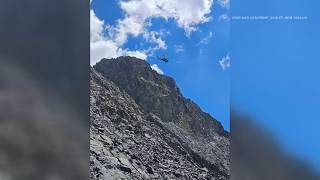 YouTube video thumbnail: Climber who Fell Traversing a 14er Rescued in Southern Colorado