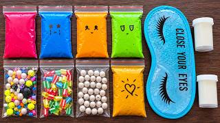 Super Relaxing Slime Making with Crunchy Bags