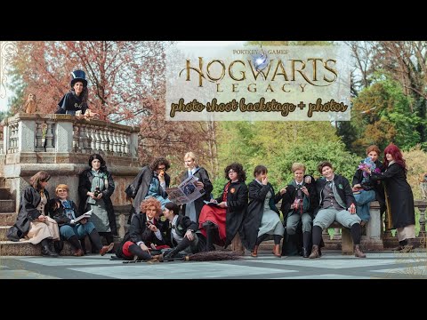 Hogwarts Legacy - MAKING OF... Cosplay Photo Shoot Backstage - SUBTITLES