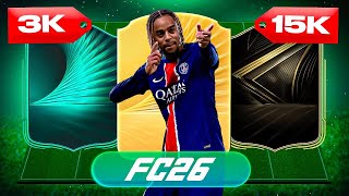 10 CARTAS META BRUTALES Y MUY BARATAS EN EA FC 26 ULTIMATE TEAM !!