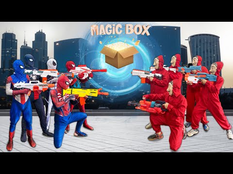 SUPERHERO's Story || Hey Spider Man, Be careful Of The Magic Box !!! ( Live Action , Funny )