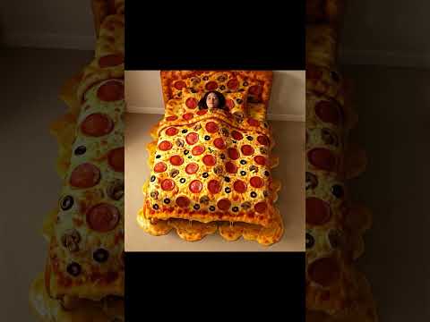 ASMR Fantasy Beds: Cheese, Pizza, and Honey Relaxation #asmr #asmrsounds