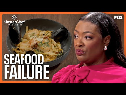 Judges Rip Chefs Apart For Their Poorly Cooked Seafood Pasta | MasterChef