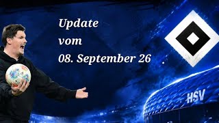 Der HSV 🟦⬜️⬛️ Update vom 08. September 26