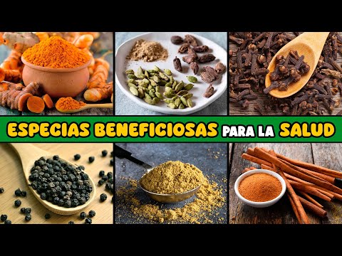 ESPECIAS SALUDABLES que DEBES EMPEZAR a INCLUIR en TU ALIMENTACIÓN