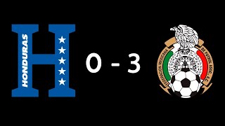 Mexico es SUPERIOR a Honduras, pero no hay que desanimarse....