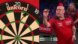 LEG FOR THE TOURNAMENT!!! Peter Wright vs. Ryan Searle | Final of Players Championships Finals 2021