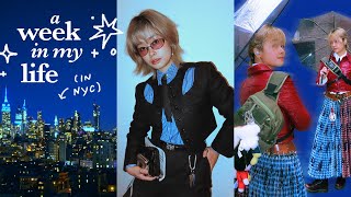 a week in my life // nyfw, home decor, & making art