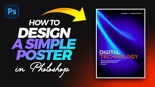 Gradient Poster Design in Photoshop v2 + FREE PSD
