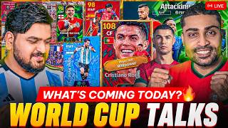 New World Cup Campaign Part 2  & New EPIC Coming Today In Efootball | Argentina & Spain Pack