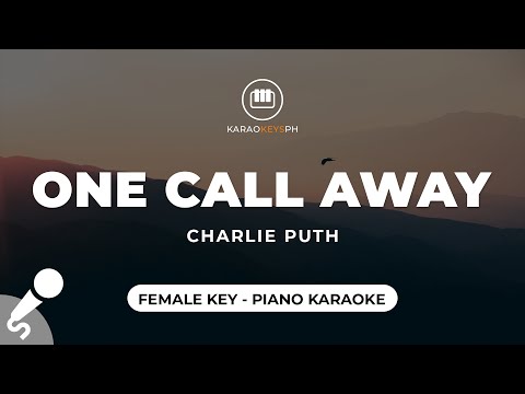 One Call Away – Charlie Puth (Female Key – Piano Karaoke)