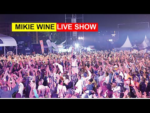 LIVE NOW: MIKIE WINE LIVE CONCERT IN MUNYONYO IS BIGGER THAN GRAVITTY OMUTUJJU AT LUGOGO