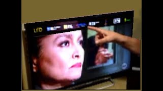 TV Sony faixa na tela & LG Trepidando