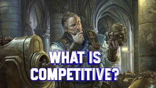 What makes Competitive Pauper Commander COMPETITIVE.