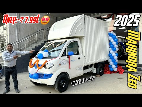 2025 New Mahindra ZEO EV Pickup Launched || Electric Pickup || Price || Range || EMI Finance Review