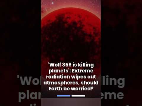 "Wolf 359's Deadly Radiation: Could Earth Be Next?#shorts #youtubeshorts #facts #trending #universe
