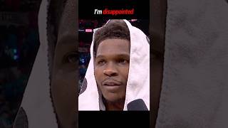 Anthony Edwards got in his own head after this game 😟 #NBA