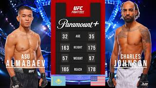 ASU ALMABAEV vs CHARLES JOHNSON FULL FIGHT