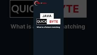 Pattern Matching in Java – A Must-Know for Interviews!   #javaforbeginners #javainterviewquestions