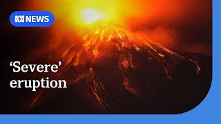 YouTube video thumbnail: 'Red Alert': Volcanic Eruption Threatens Guatemalan Villages 