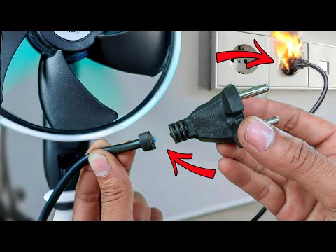 Don't let your house burn down! Learn the right way to fix a broken plug