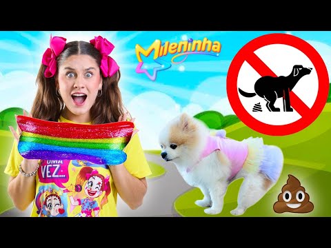 BELINHA FUGIU DE CASA E MILENINHA FOI PROCURAR