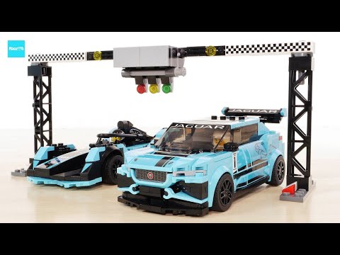 レゴ スピードチャンピオン ジャガー パナソニック フォーミュラE Iペース  ／ LEGO Speed Champions Formula E Panasonic & I-PACE eTROPHY