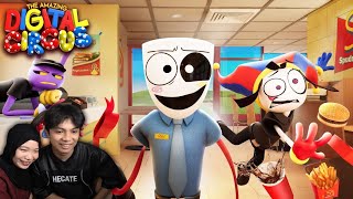 React THE AMAZING DIGITAL CIRCUS EPISODE 4 : Pesta Topeng Cepat Saji | CHANNEL GW DI AMBIL LAGI !!