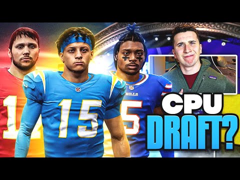 A FANTASY DRAFT WHERE I LET CPU PICK MY TEAM! Full Season Fantasy Draft 9