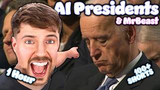 Presidents and MrBeast 1 HOUR SUPER-COMPILATION (100 SHORTS)