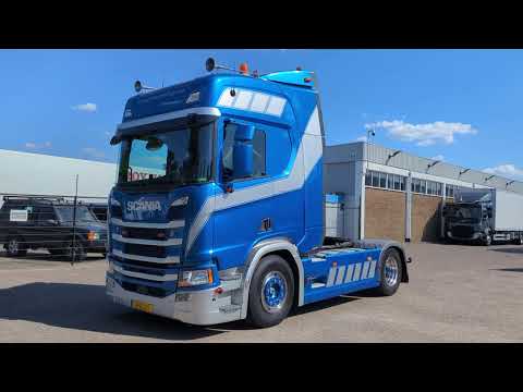 Scania R410 4x2 Highline Euro6C - PTO - Hydrauliek -  Dubbele Tanks - Luchthoorns - 03/2026APK | Trekkers | Standaard trekker