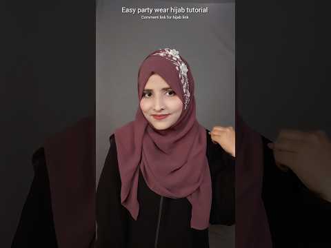 eid easy hijab tutorial #hijab #easyhijabtutorial #eidhijabtutorial