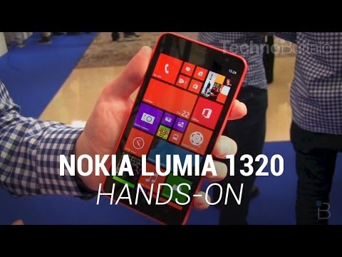 (ENGLISH) Nokia Lumia 1320 Hands-On