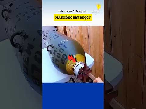 Vì sao bom có cánh quạt mà không bay được ?#bietthemchut