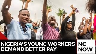 YouTube video thumbnail: Nigeria’s Young Workers Demand Better Pay, Protection & Decent Jobs