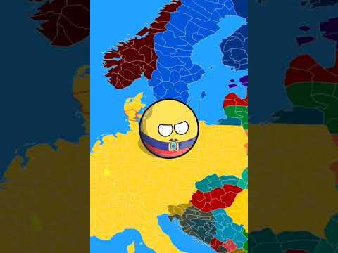 Ecuador le declara la guerra a todo el mundo! #shorts #countryballs