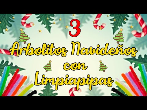 Te enseño a hacer arbolitos creativos para navidad